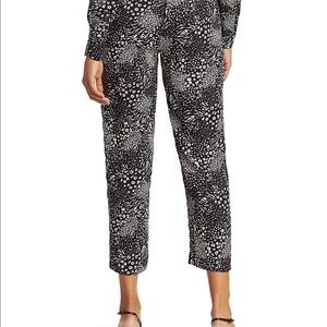 Joie leopard cropped pants! Cute and never worn
